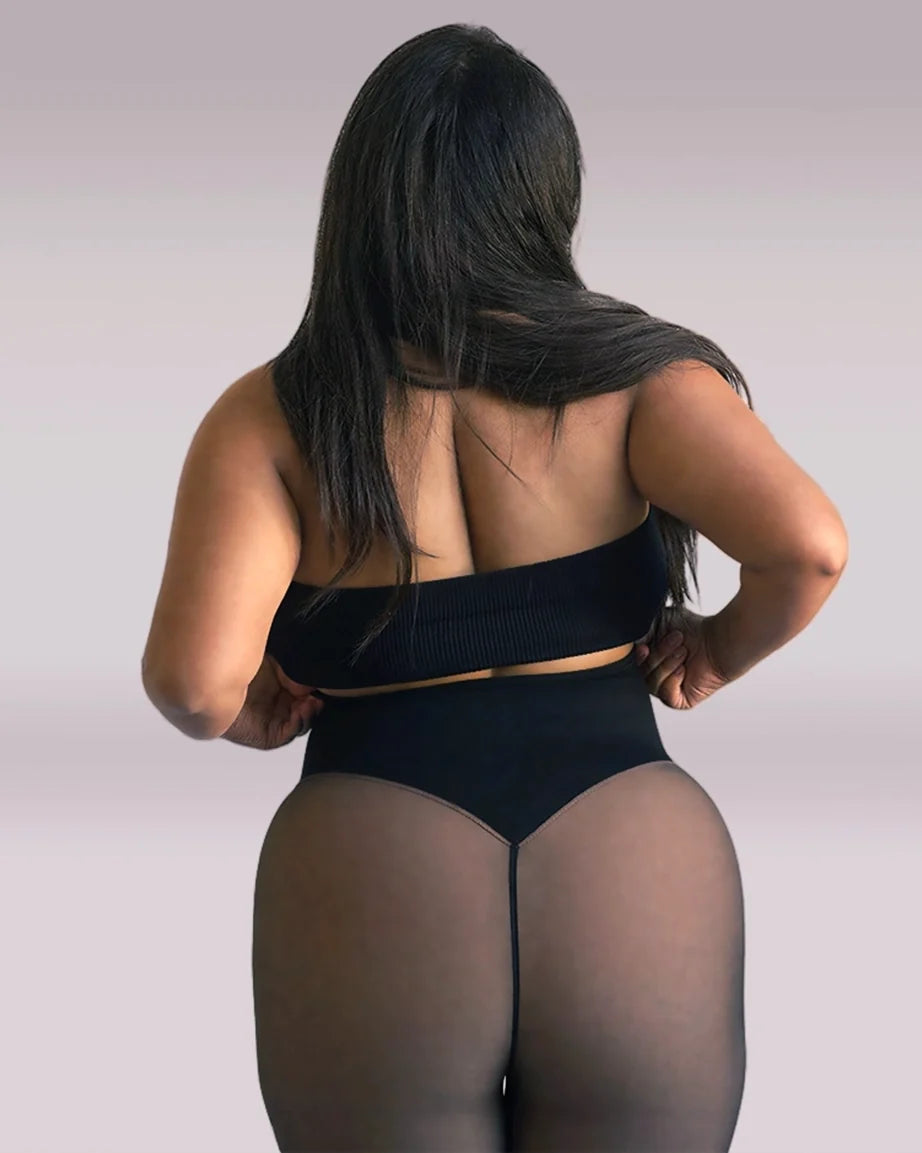 ThermaSculpt Fleece-Lined Tights