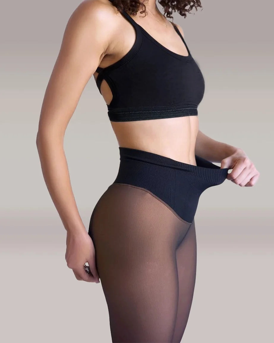 ThermaSculpt Fleece-Lined Tights