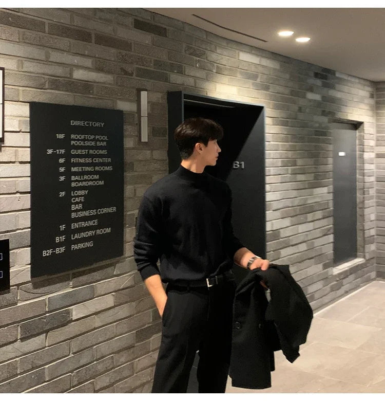 Eron Mock Neck Sweater