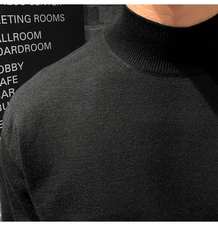 Eron Mock Neck Sweater