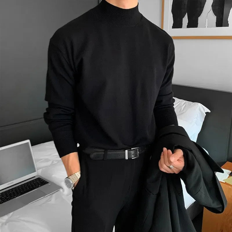 Eron Mock Neck Sweater