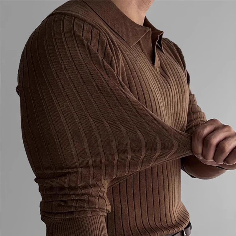 Auren Long-Sleeve Polo
