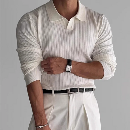 Auren Long-Sleeve Polo