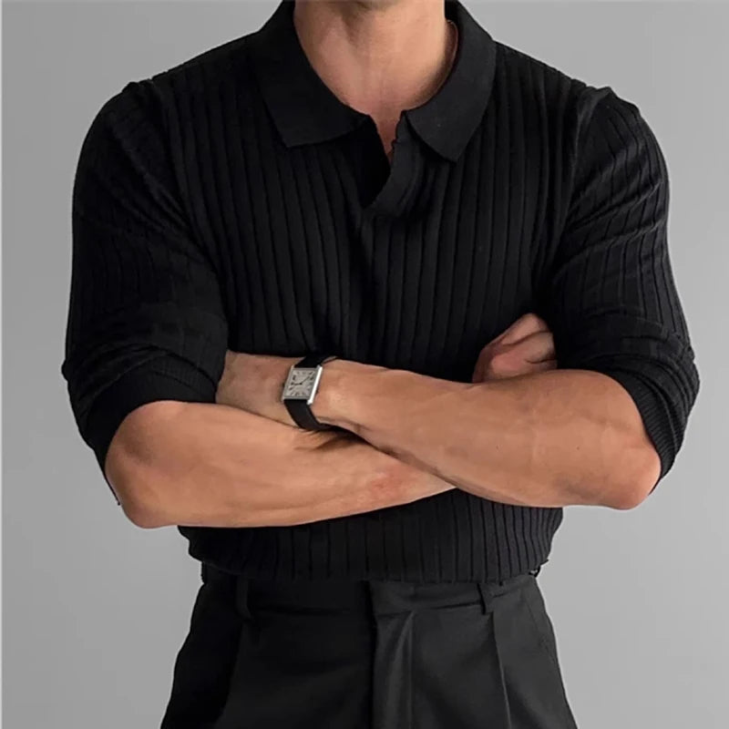 Auren Long-Sleeve Polo