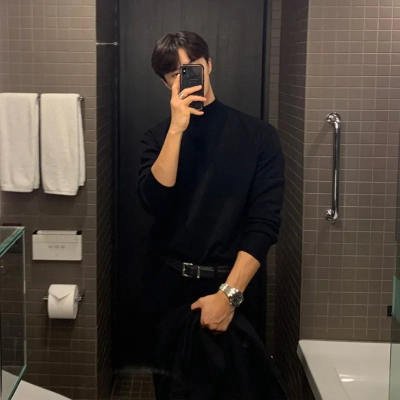 Eron Mock Neck Sweater