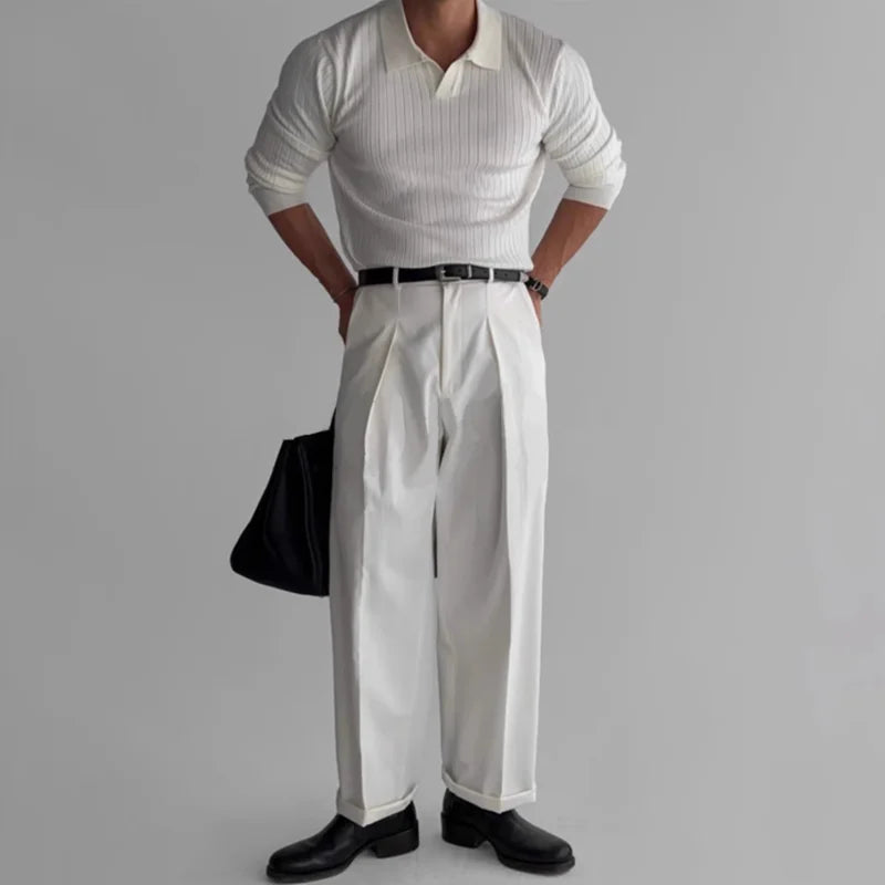 Auren Long-Sleeve Polo