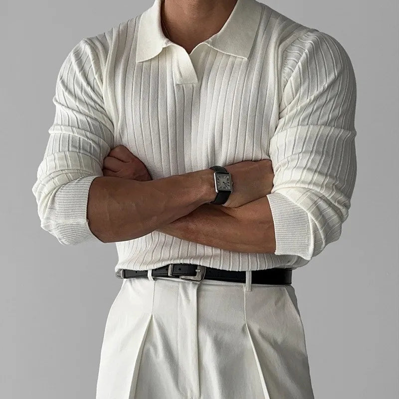 Auren Long-Sleeve Polo