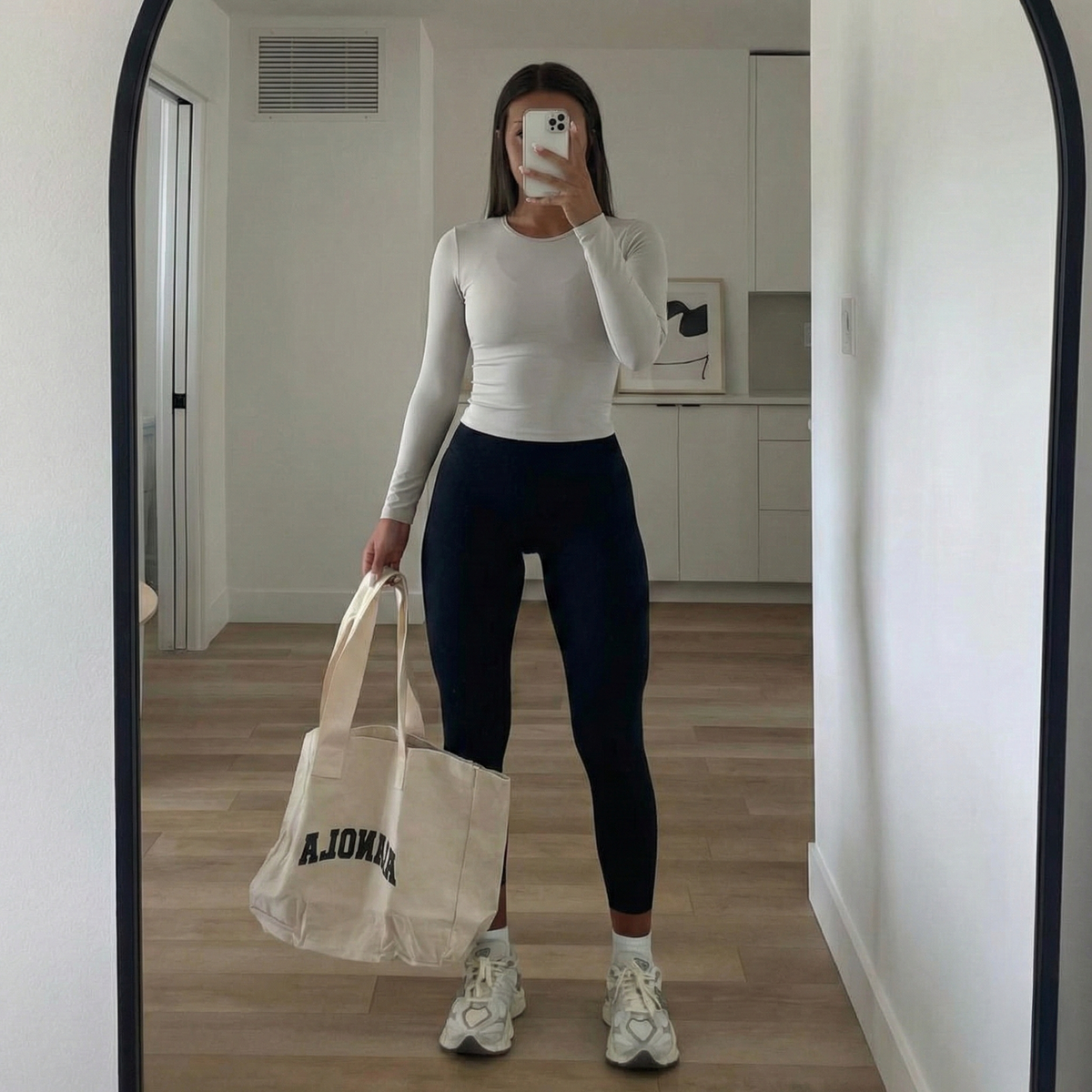 Essential Long Sleeve in real life