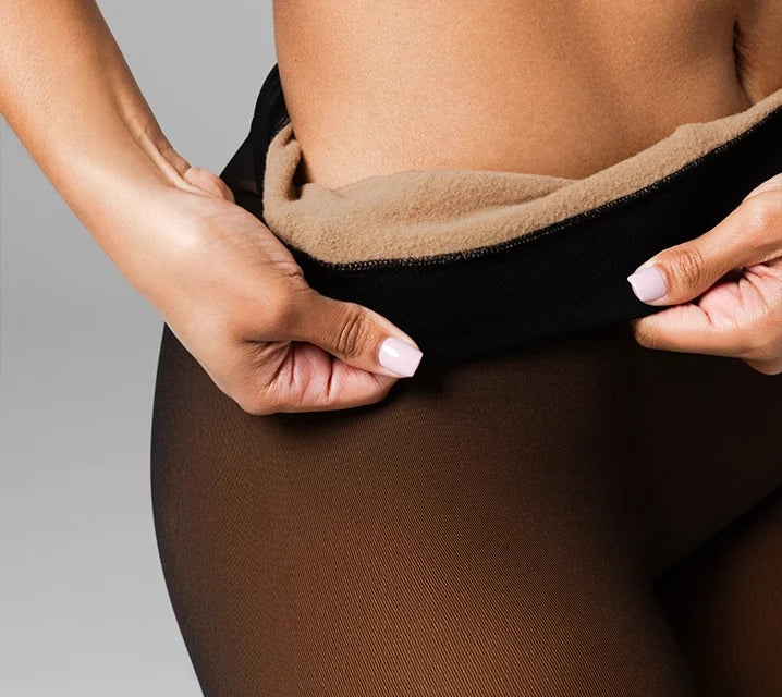 Fleece-lined thermal interior