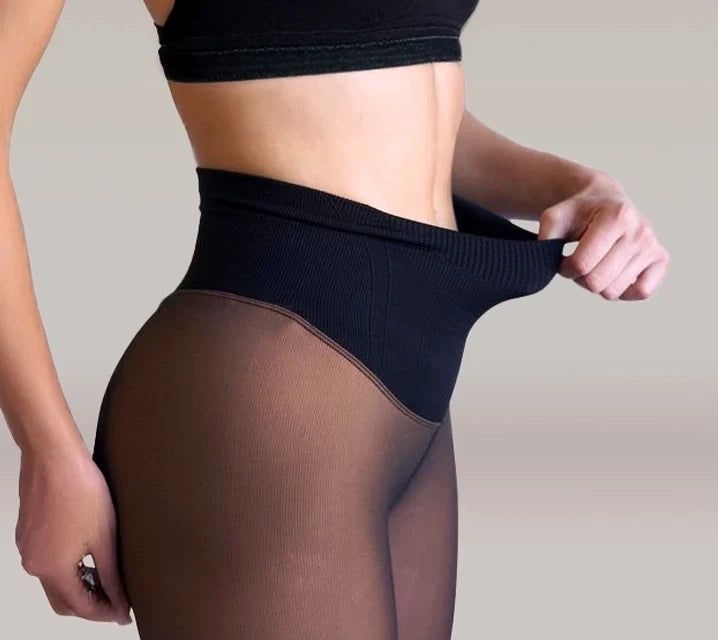 High-waist tummy control waistband